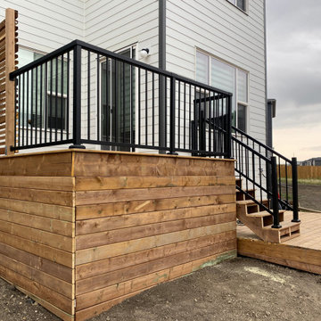 Wood Deck in Belmont Sw Calgary