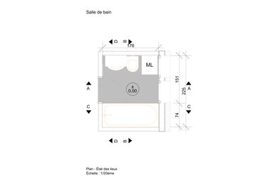 Plans Techniques modification Salle de Bain