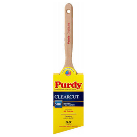 Purdy® 144080115 Clearcut Dale Angular Trim Brush, 1-1/2"