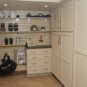 Mid-Century Modern Renovation - Ski Closet
