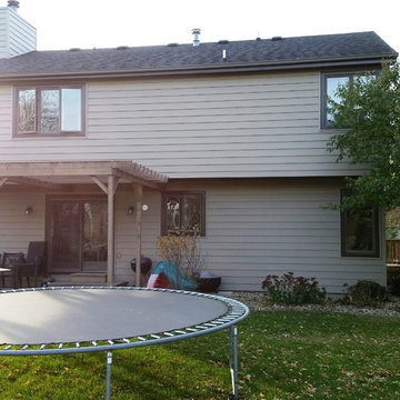 Polymeric Siding Install in Asbury Neighborhood, Mason City, Iowa