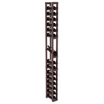 Wine Racks America - 1 Column Display Row Wine Cellar Kit, Pine, Burgundy/Satin Fi - Make your best vintage the focal point of your wine cellar. High-reveal display rows create a more intimate setting for avid collectors wine cellars. Our wine cellar kits are constructed to industry-leading standards. You'll be satisfied. We guarantee it.