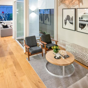 Contemporary Open Plan Living Space - Seashell Residence