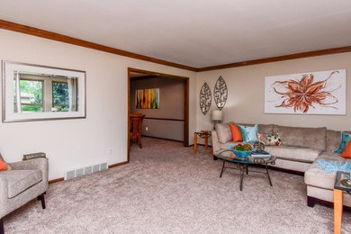 Trendy home design photo in Denver