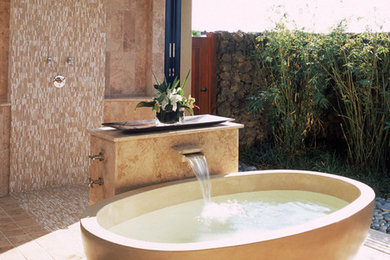 Example of a trendy bathroom design in San Francisco