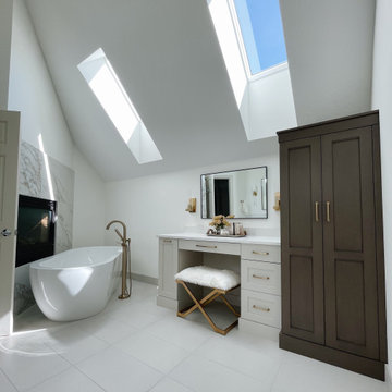 Subdued Luxury Primary Bath