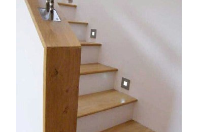 Staircase in Cambridgeshire.