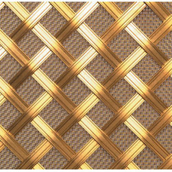 Interwoven Diamond Grille GR-416 - Cabinet And Drawer Hardware