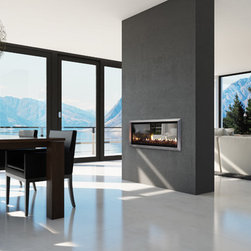 Escea - DX1000 Gas Fireplace - Indoor Fireplaces