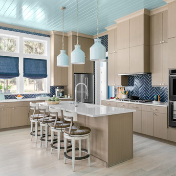 Charleston Driftwood European-style Cabinets