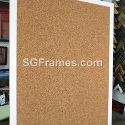 Framing Map with Cork / Foam Board as Backing - SGFrames - Products