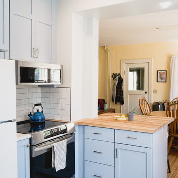 Kitchen Remodel with Adjoining Two Rooms