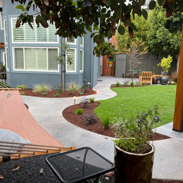 New House Facade, Kurapia Lawn