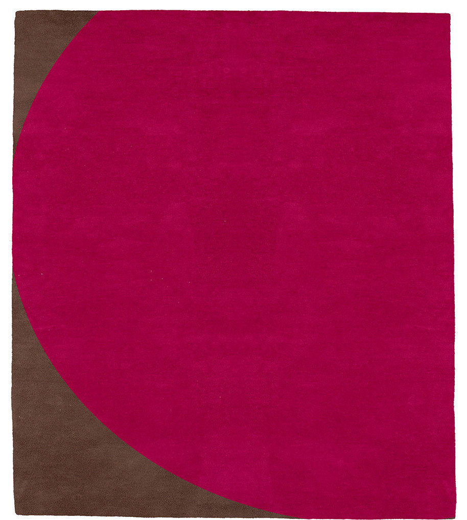Lovers A Wool Signature Rug, 6' Square - Contemporary - Area Rugs - by ...