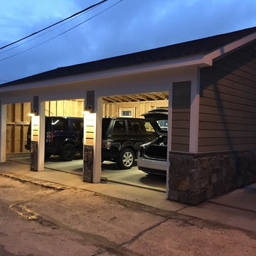 Detached Garage in Washington DC, 3 Car Garage with 2 Outdoor Spaces, 16th St NW