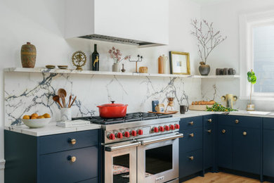 Inspiration for a victorian kitchen remodel in San Francisco