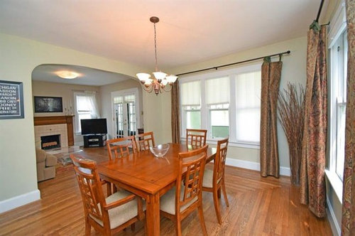 Front Door Opens Directly Into Dining Room