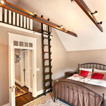 Queen Anne Tudor Loft Bedroom