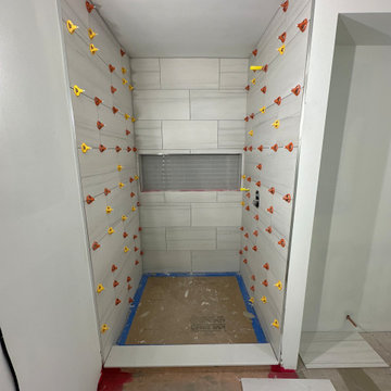 Current Canton water damaged main floor and Bathroom renovation