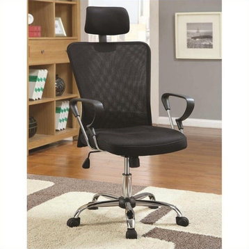 Home Square 3-Piece Set with Writing Desk Mobile File Cabinet and Office Chair