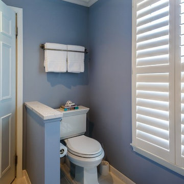 Burke Contemporary Master Bathroom