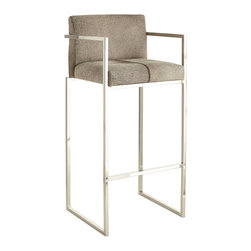 HAIR-ON-HIDE BAR STOOL - Bar Stools And Counter Stools