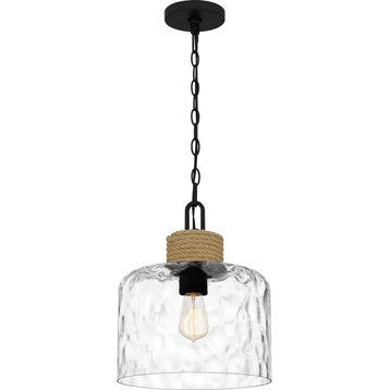 1 Light Mini Pendant In Transitional Style-14.75 Inches Tall and 12 Inches Wide