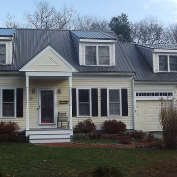 Charcoal Metal Roof