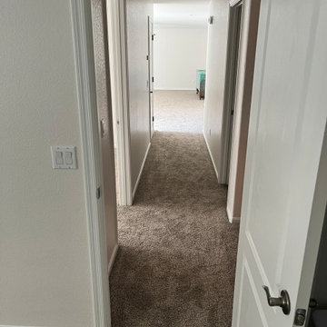Whole Home Carpet Install: Dream Weaver Deep Thistle