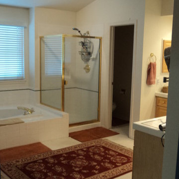 Crisp and Clean (Before Photo): Colorado Springs Bath Remodel