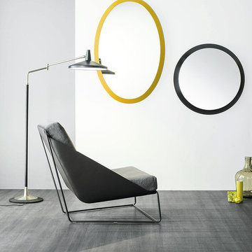Selling: Alfie Lounge Chair, Cone Mirror