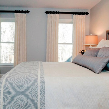 Gray and Ivory Bedroom