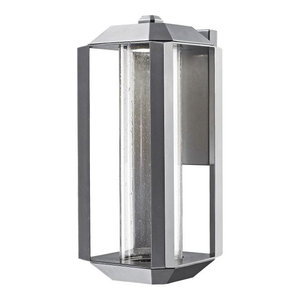 Artcraft Lighting North Star Outdoor LED Wall Mount Porch Light Silver AC9011SL