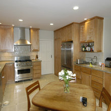 wood cabinet w/counter