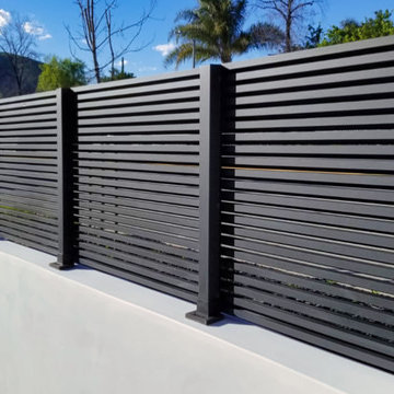 Aluminum Fencing & Entry Gate Installation