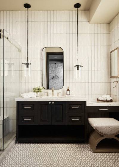 Mediterranean Bathroom by Orange Coast Interior Design