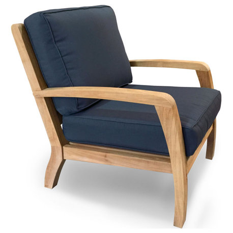 Douglas Nance Somerset Deep Seating Club Chair, Navy