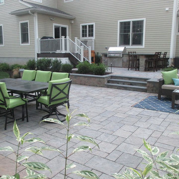 Seat Wall and Fire Pit, Glen Rock, NJ