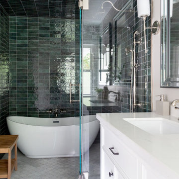 A Couple Fix Up Their Dream Family Home in a Chicago Suburb
