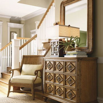 hree-Drawer Tarpon Springs Hall Chest