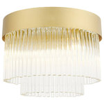 Livex Lighting - Livex Lighting 49827-33 Norwich - Four Light Flush Mount - Canopy Included: Yes  Shade IncNorwich Four Light F Soft Gold Soft Gold UL: Suitable for damp locations Energy Star Qualified: n/a ADA Certified: n/a  *Number of Lights: Lamp: 4-*Wattage:60w Candelabra Base bulb(s) *Bulb Included:No *Bulb Type:Candelabra Base *Finish Type:Soft Gold