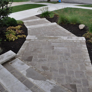 Western Springs - Entry Sidewalk & Outdoor Living Patio