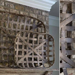 HUGE Reproduction Tobacco Baskets, Set of 2 - Products
