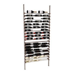 Millesime - Millesime Streamline Wine Rack - 96" High, 41" Width - Wine Racks