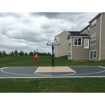 Woodbury, MN - Beige and Graphite Outdoor Court