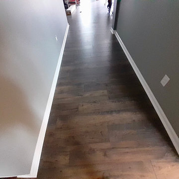Floor Installation and Stair Remodel