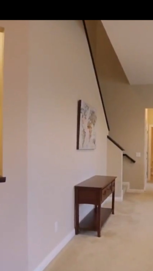 Replace Staircase Halfwall With Railing And Baers - How To Replace A Railing With Half Wall