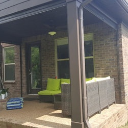 Bronze Manual Retractable Patio Screens - Products