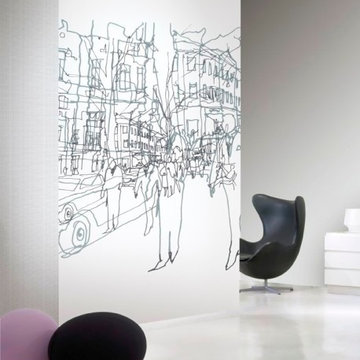 Hetkia/Moment Mural available at NewWall