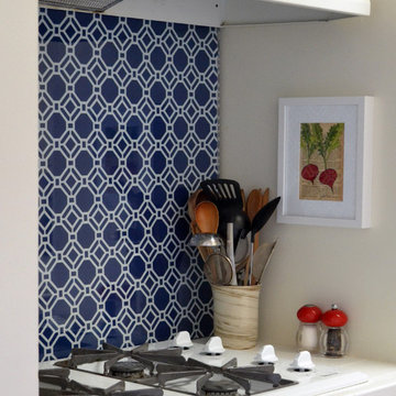 Temporary Backsplash